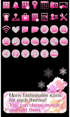 Winter Rose Heart android App screenshot 0